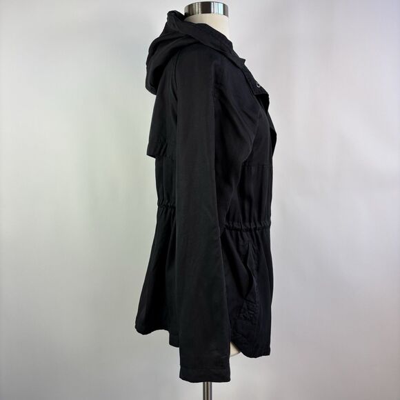 Y2K Market & spruce Hooded Jacket M Utility Boho Drawstring Waist Oversized - Picture 2 of 16